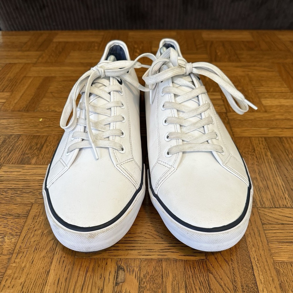 - Tommy Hilfiger Radam Lace-Up Men Sneakers Sz. 11, White - Picture 2 of 10